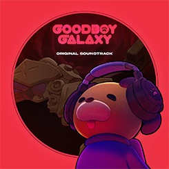 Art cover of the video game "Goodboy Galaxy"